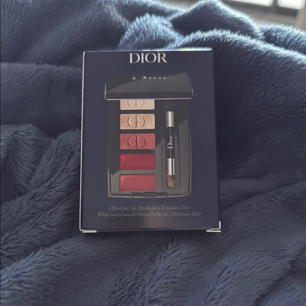 Dior Red and Gold Eyeshadow Palette
